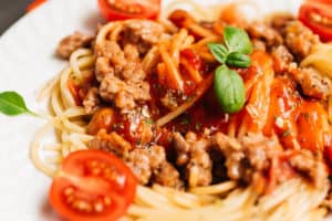 Spaghetti Bolognese haltbar