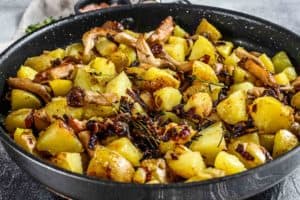 Wie kann man Bratkartoffeln aufwärmen?